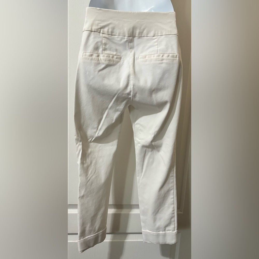 NY & Co 7th Ave White Blend Pants Women’s Small Work Dressy Women's Size Small - Picture 2 of 5